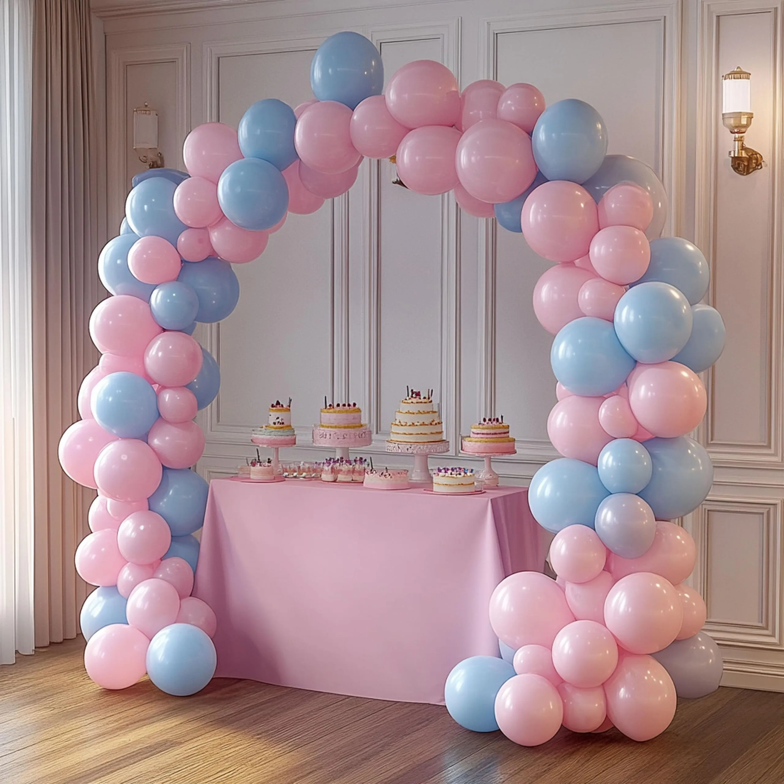 50 Palloncini Rosa Pastello • 30 Cm • Colori Opachi • Qualità Premium • Lattice Naturale Biodegradabili Ecologici • Gonfiabili Aria Elio Acqua • Baby Shower Battesimo Compleanno Feste di Laurea Arco - immagine 5