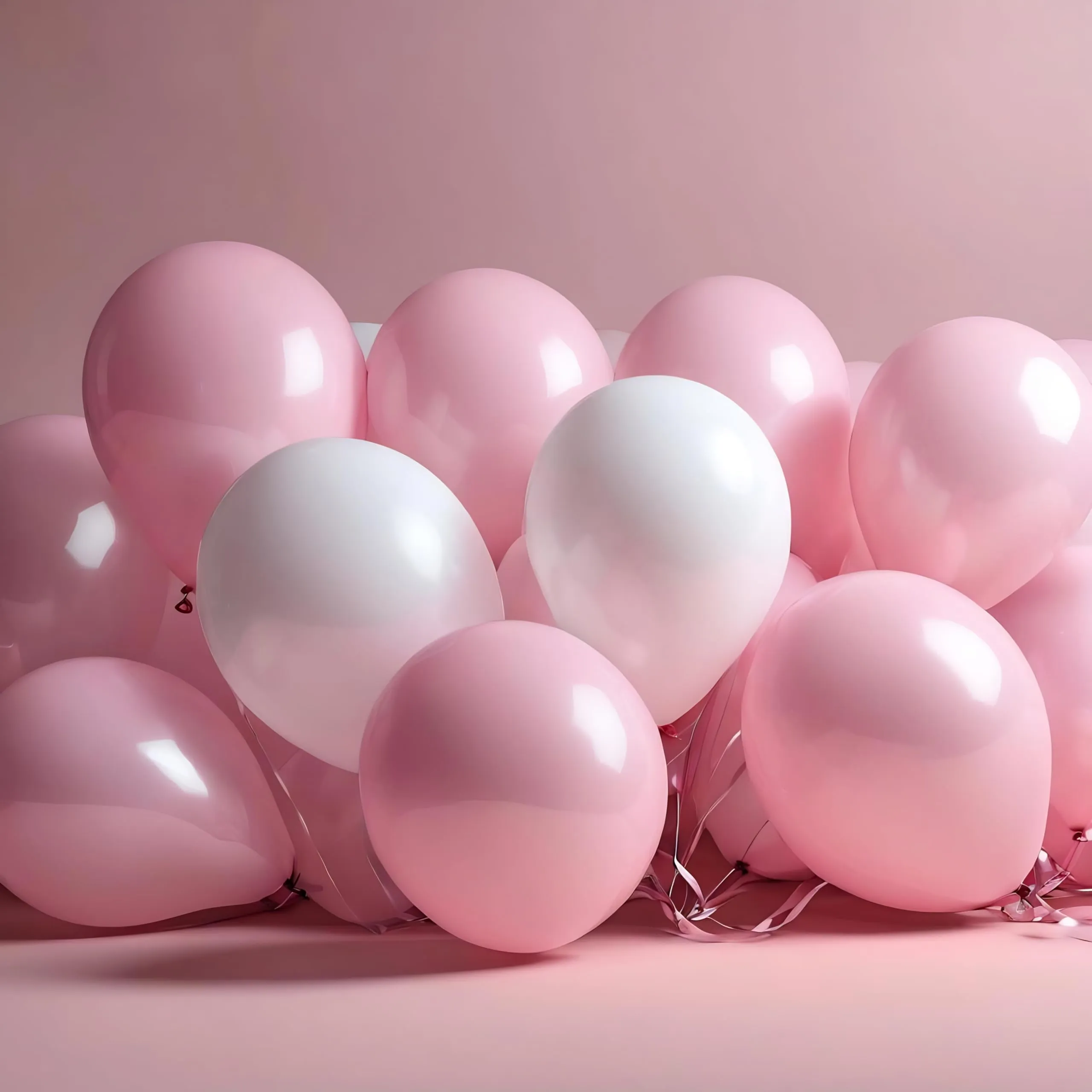 50 Palloncini Rosa Pastello • 30 Cm • Colori Opachi • Qualità Premium • Lattice Naturale Biodegradabili Ecologici • Gonfiabili Aria Elio Acqua • Baby Shower Battesimo Compleanno Feste di Laurea Arco - immagine 7