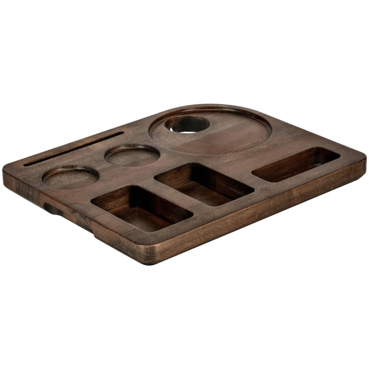PULSIVA Vassoio bollitore hotel Savo I; 36x29x3.3 cm (LxLxH); faggio wenge; rettangolare - immagine 1