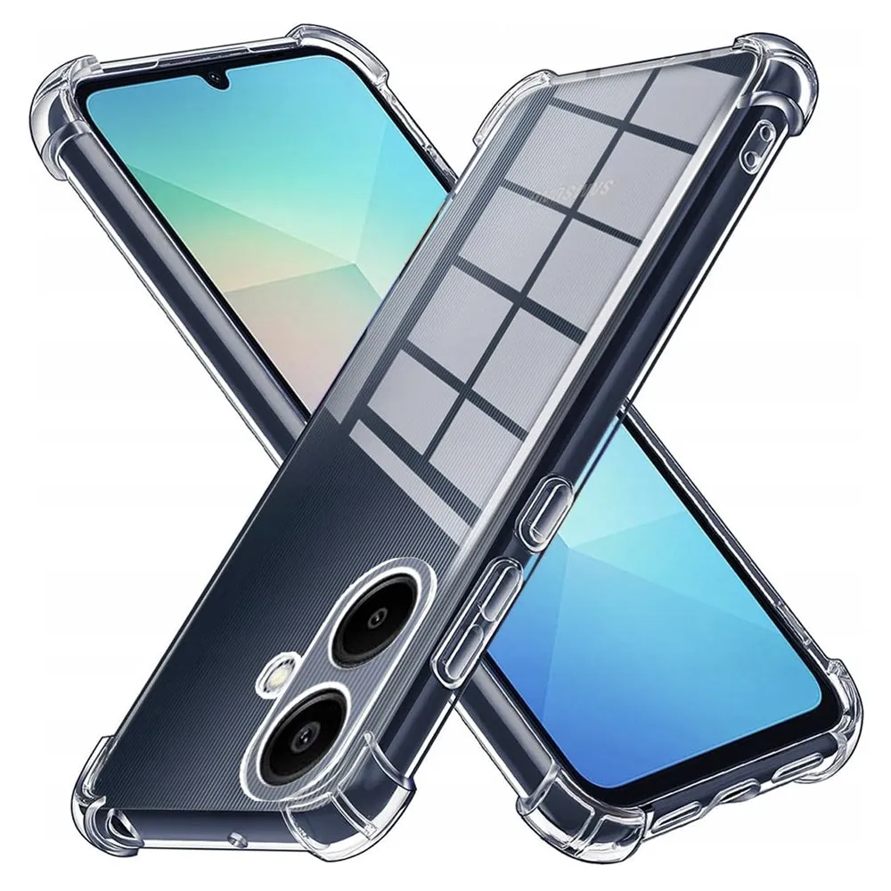 Custodia per Samsung Galaxy A06 A065, Techsuit, Shockproof Clear, Trasparente - immagine 1