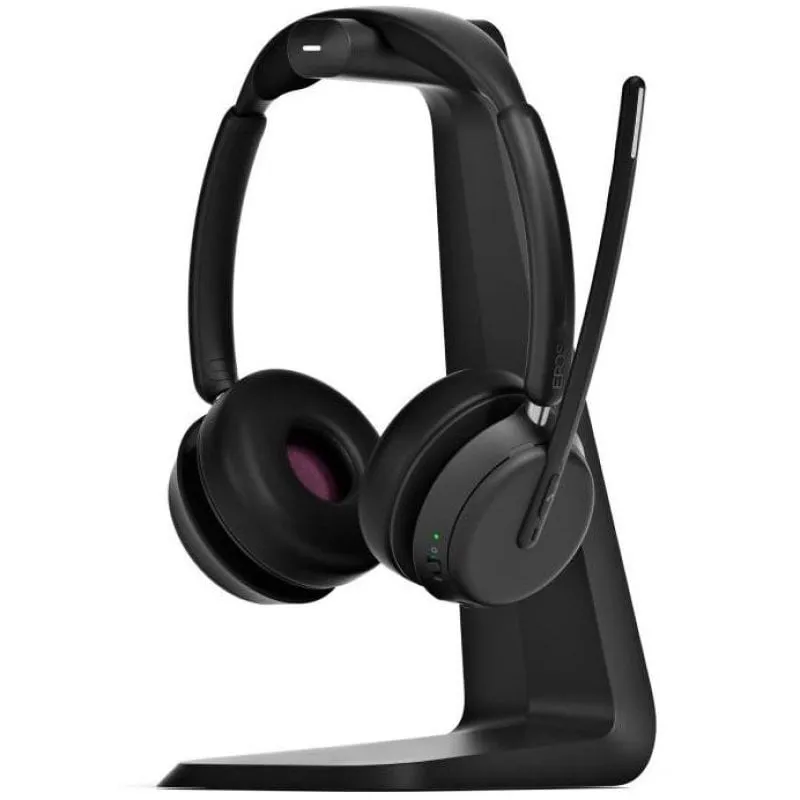 Epos Impact 1061Cuffie wireless con base di ricarica per ufficio Nere - immagine 1