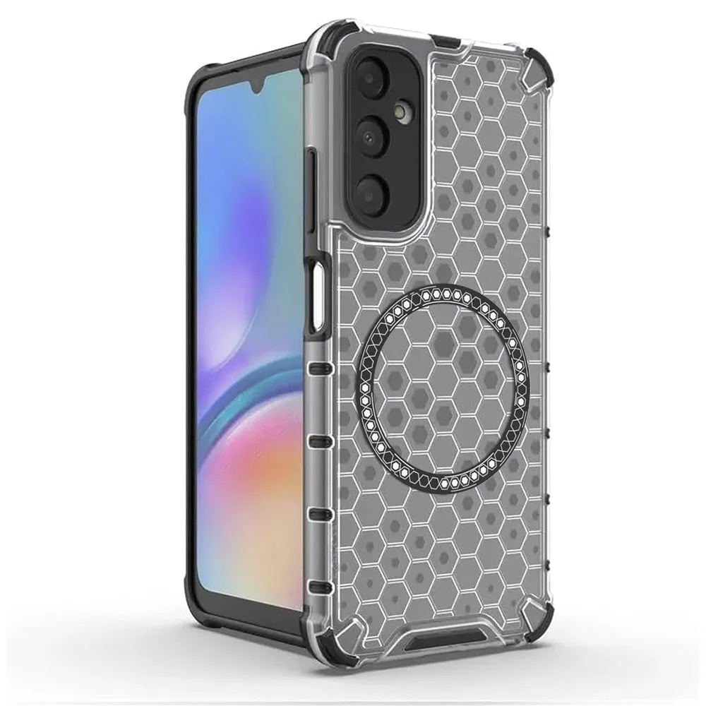 Custodia MagSafe per Samsung Galaxy A05s A057, Techsuit, HoneyComb Shield, Bianca - immagine 1