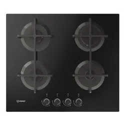Piano cottura gas 4 zone ING 61T BK 1 Black (60cm) - immagine 1