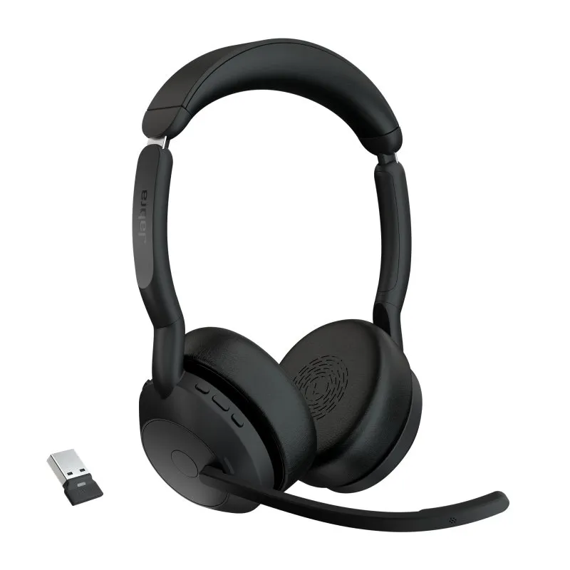 Jabra Evolve2 55 Auricolare Wireless A Padiglione Ufficio Bluetooth Nero - immagine 1
