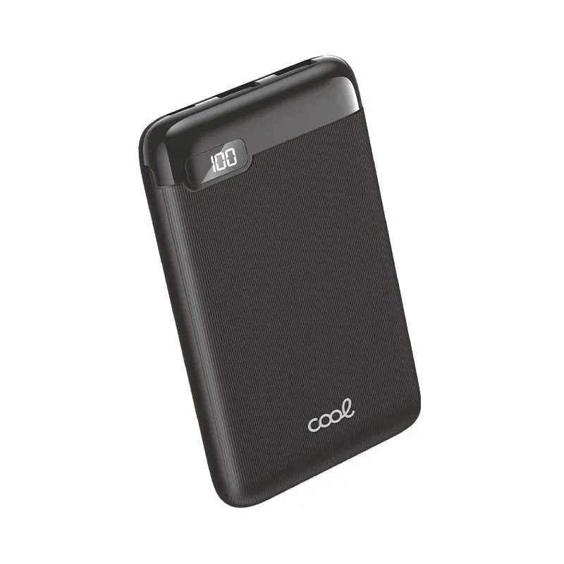 Cool Batteria Esterna Power Bank 5000 mAh Display 10W Nero - immagine 1