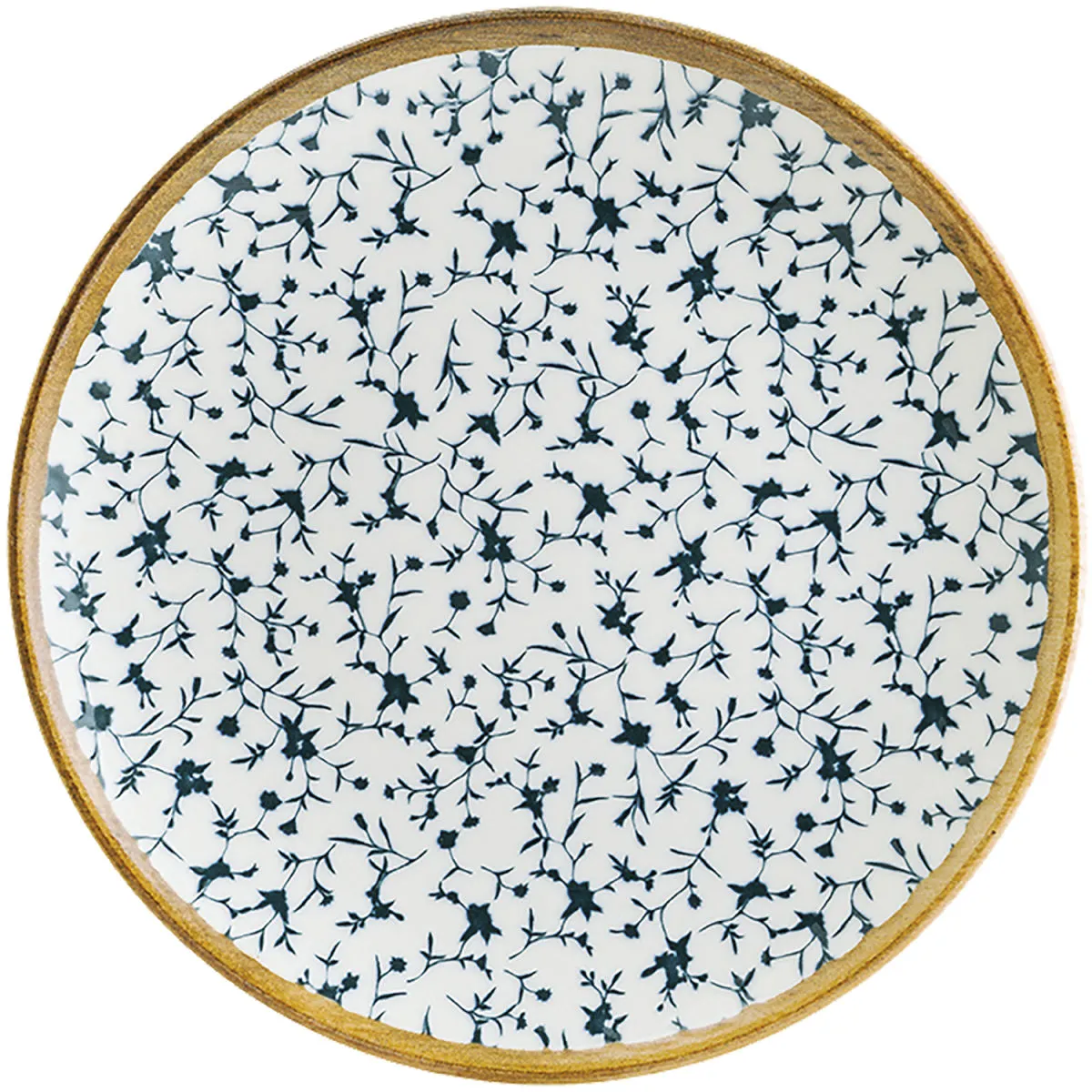 12x Bonna Piatto piano Calif; 27 cm (Ø); bianco/blu/verde; rotonda; 12 pz. / Pacco - immagine 1