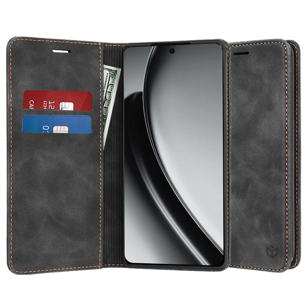 Custodia per Realme GT 6T / GT 6, Techsuit, Confy, Nera - immagine 1