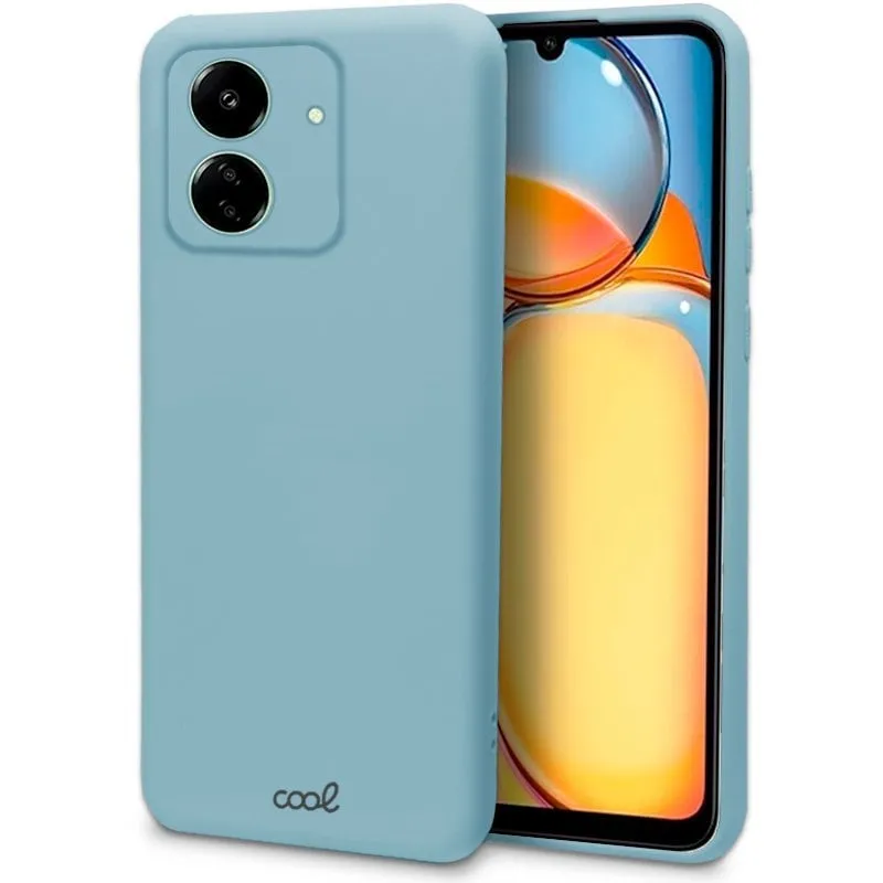 Custodia Cover Cool Light Blue per Xiaomi Redmi 13C/Poco C65 - immagine 1