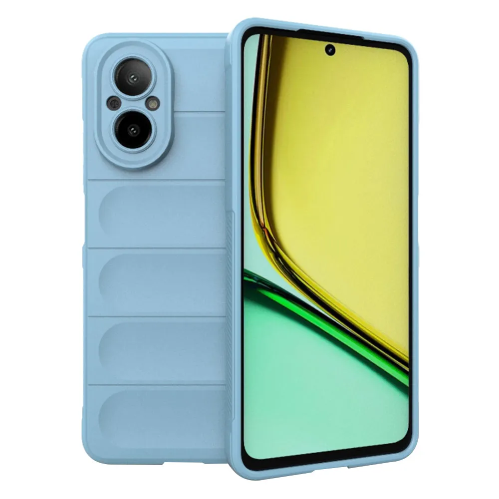 Custodia per Realme C67 4G, Techsuit, Magic Shield, Blu - immagine 1