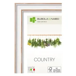 Cornice legno (50x70cm) COUNTRY RINGA Sbiancato 7180 03 21 - immagine 1