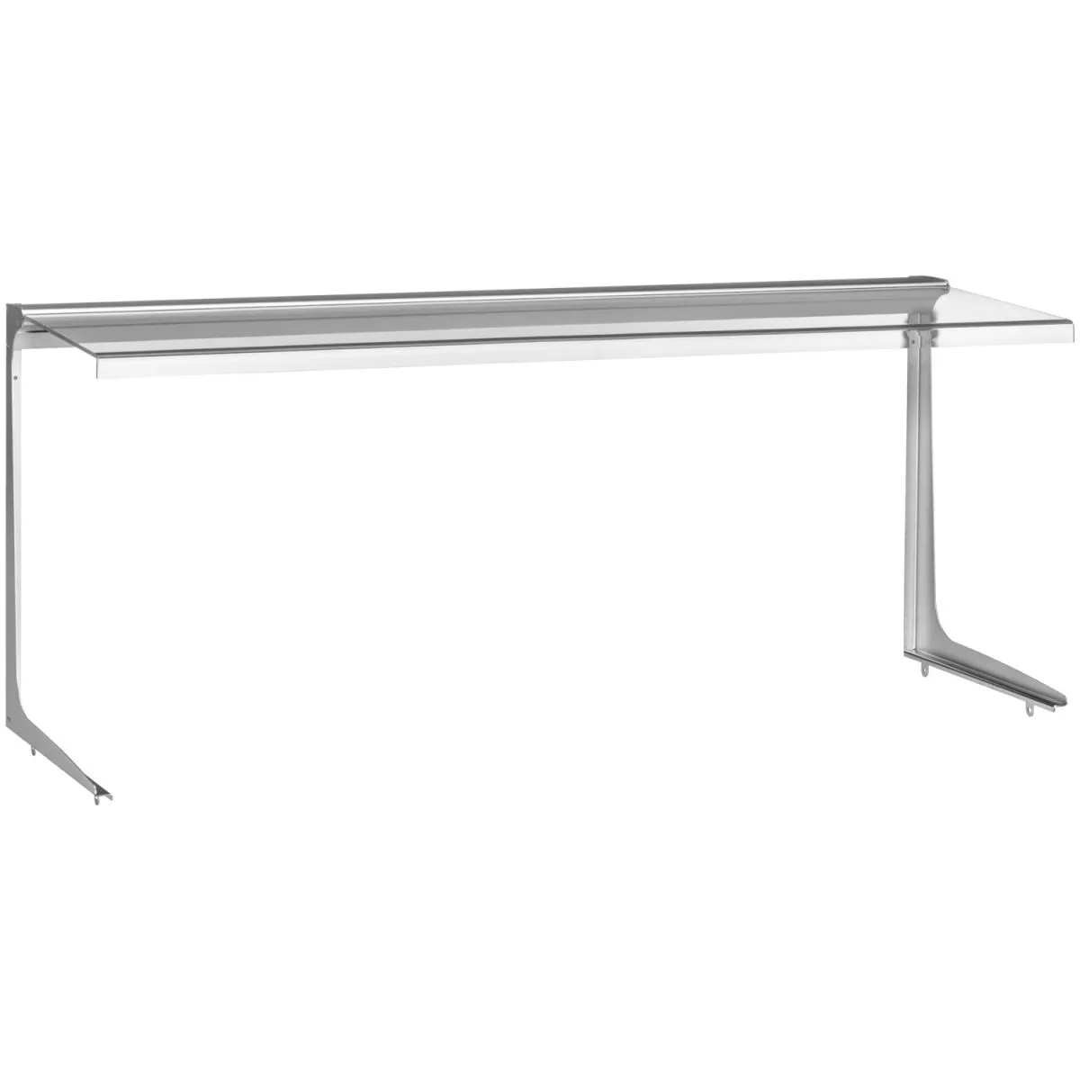 VEGA Protezione igienica Valinta grande; 140x57.8x43.5 cm (LxHxP); argento/trasparente; rettangolare - immagine 1