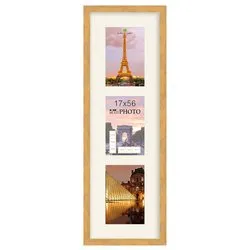 Portafoto multi (17x56cm) 3 foto Rovere 6340C 01011756 - immagine 1