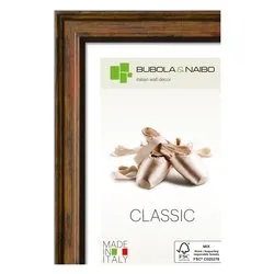 Cornice legno (13x18cm) CLASSIC RINGA Noce anticato 7180 06 04 - immagine 1