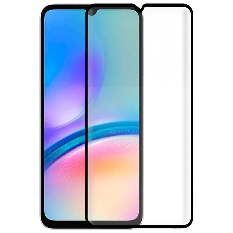 Pellicola protettiva per schermo in vetro temperato 3D Full Cool con bordo nero per Samsung Galaxy A05s - immagine 1