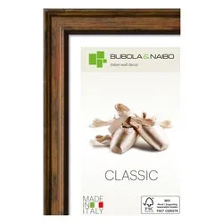 Cornice legno (10x15cm) CLASSIC RINGA Noce anticato 7180 06 03 - immagine 1