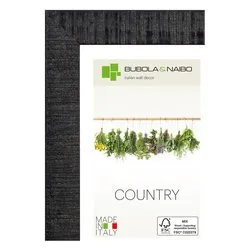 Cornice legno (21x29,7cm) COUNTRY ANNY Nero 7300 02 MA4 - immagine 1