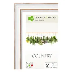 Cornice legno (25x35cm) COUNTRY RINGA Sbiancato 7180 03 10 - immagine 1