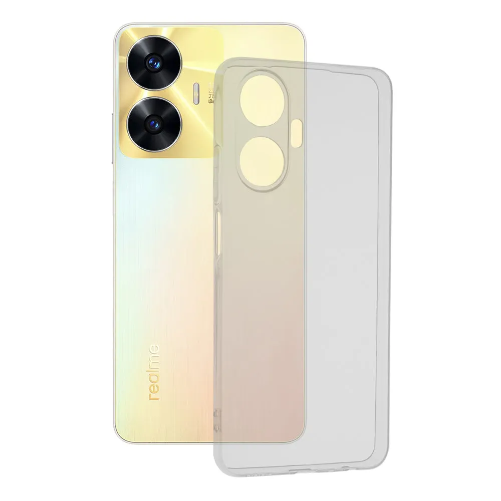 Custodia per Realme C55, Techsuit, Chiara, Trasparente - immagine 1