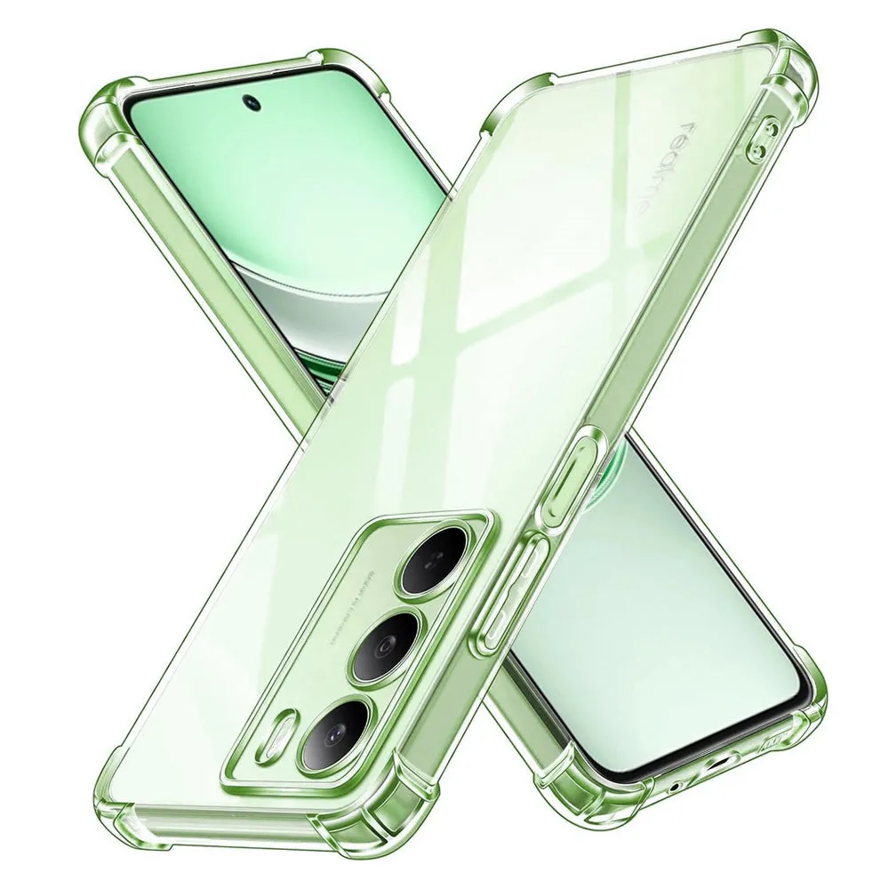 Custodia per Realme 14x, Techsuit, Shockproof Clear, Trasparente - immagine 1