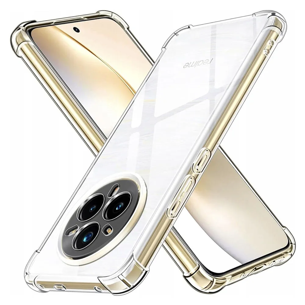 Custodia per Realme 14 Pro+, Techsuit, Shockproof Clear, Trasparente - immagine 1