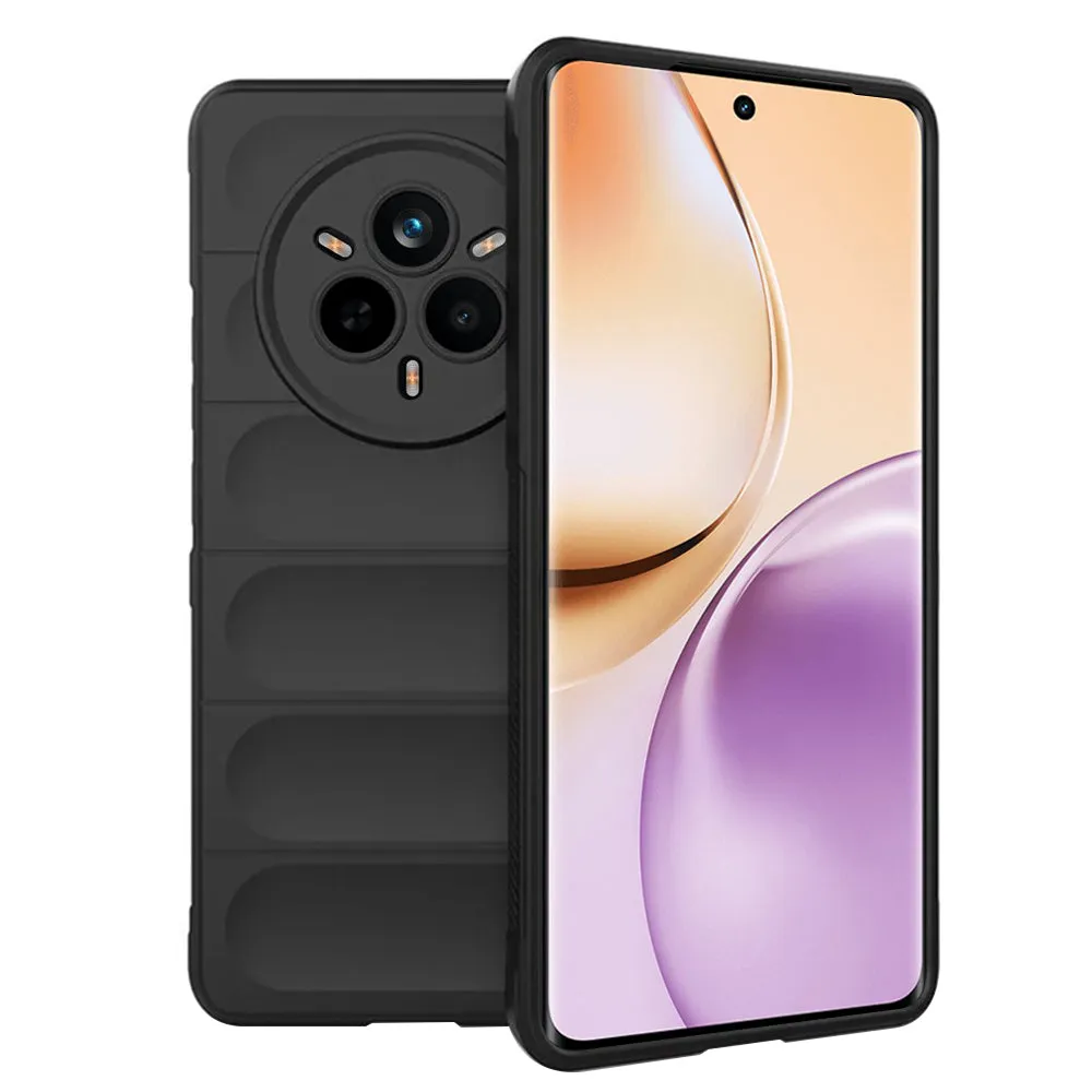 Custodia per Realme 14 Pro, Techsuit, Magic Shield, Nera - immagine 1