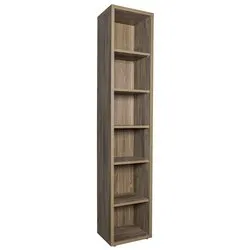 DAVINCI Libreria Noce brera grandtour (45 x 215 h cm) Mobile KIT - immagine 1