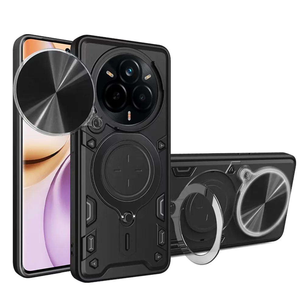 Custodia per Realme 14 Pro, Techsuit, CamGuard Pro, Nera - immagine 1