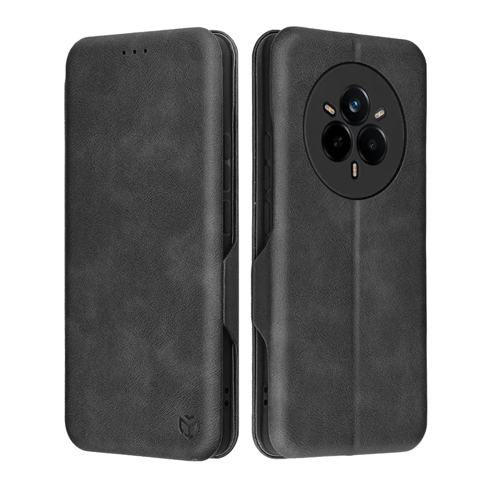 Custodia per Realme 14 Pro, Techsuit, Safe Wallet Plus, Nera - immagine 1