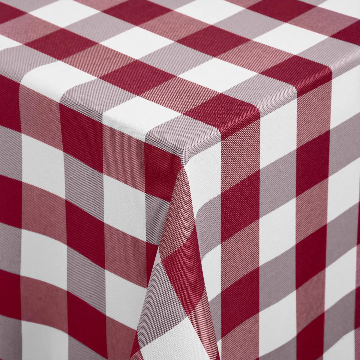 ERWIN M. Tovaglia Countryline; 130x280 cm (LxL); borgogna; rettangolare - immagine 1