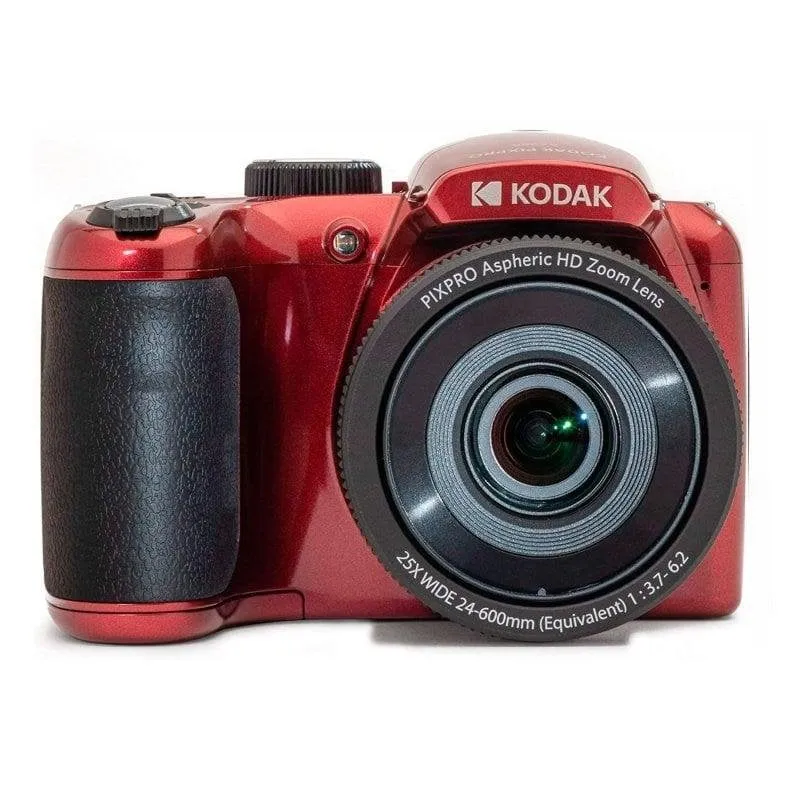 Fotocamera digitale Kodak Pixpro AZ255 Bridge 16MP rossa - immagine 1