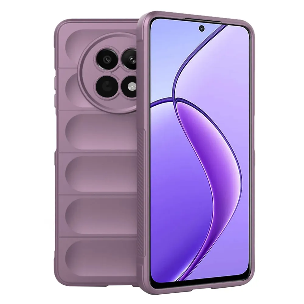 Custodia per Realme 12x / 12, Techsuit, Magic Shield, Viola - immagine 1