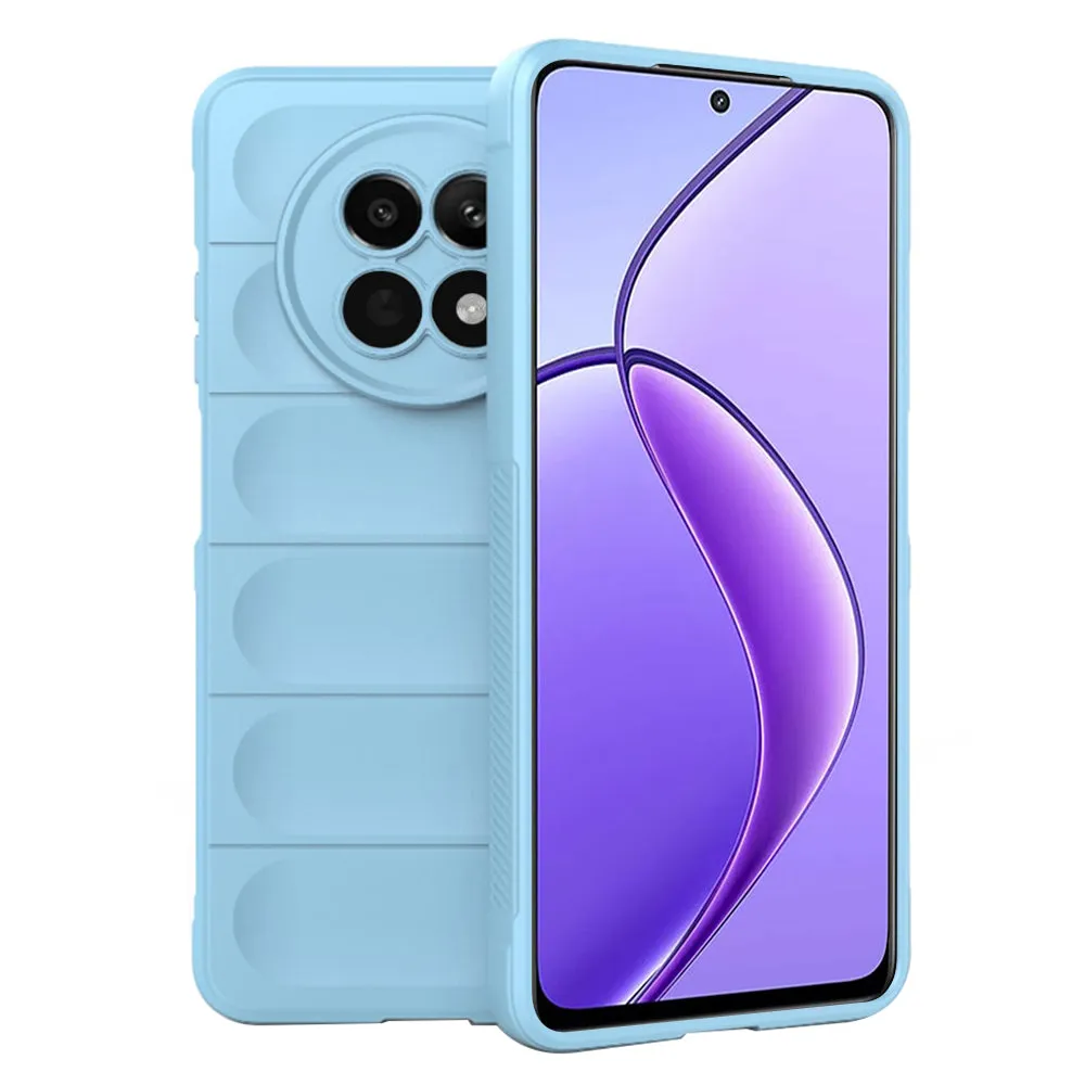 Custodia per Realme 12x / 12, Techsuit, Magic Shield, Blu - immagine 1