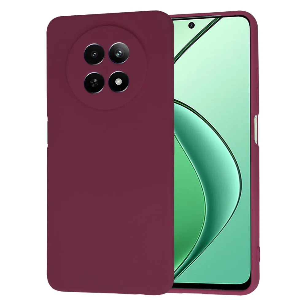 Custodia per Realme 12x / 12, Techsuit, SoftFlex, Vinaccia - immagine 1