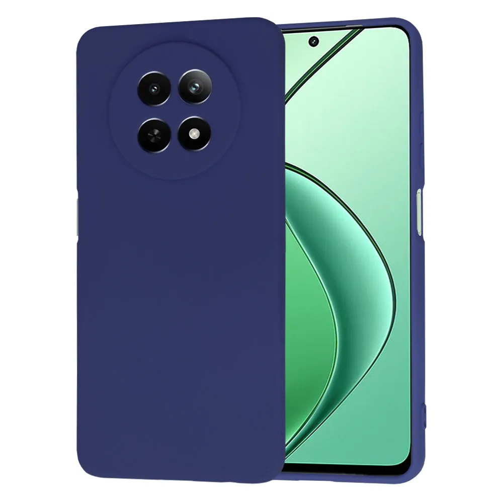 Custodia per Realme 12x / 12, Techsuit, SoftFlex, Blu scuro - immagine 1
