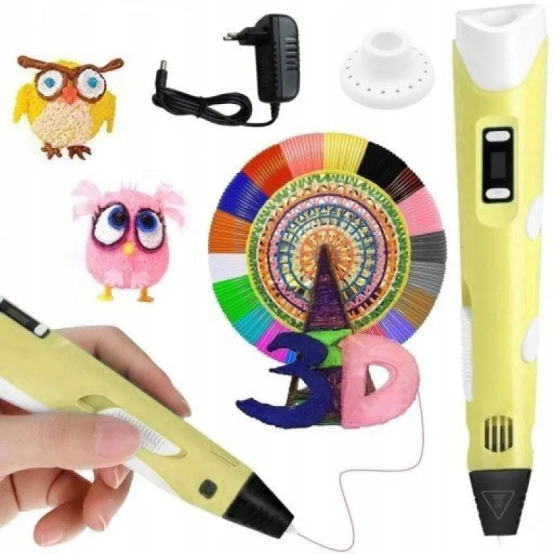 Schermo Arzopa 3D Smart Pen Led 50m x10 Colori Giallo - immagine 1