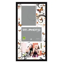 Portafoto multi (25x50cm) 3 foto BROOKE MULTI ART Nero 4405M 06022550 - immagine 1