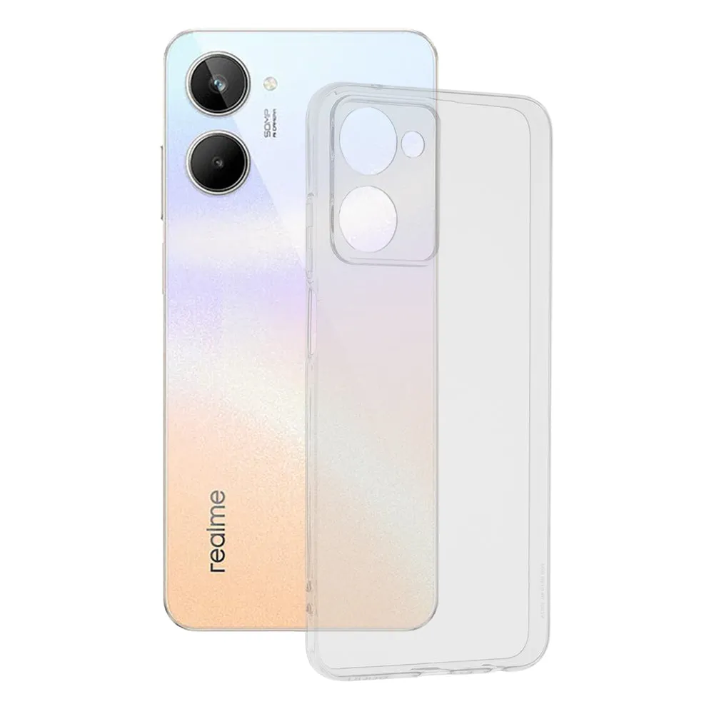 Custodia per Realme 10, Techsuit, Chiara, Trasparente - immagine 1