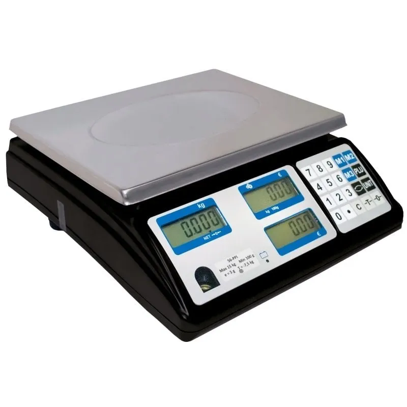 Mustek Minerva 56PPI-15 Bilancia Peso-Prezzo-Quantità 15Kg - immagine 1