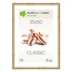 Cornice legno (35x50cm) CLASSIC CLAUDIA Argento anticato 5000 AA 16 - immagine 1