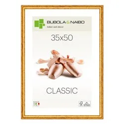 Cornice legno (35x50cm) CLASSIC CLAUDIA Oro anticato 5000 OO 16 - immagine 1