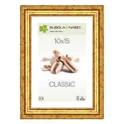 Cornice legno (10x15cm) CLASSIC CLAUDIA Oro anticato 5000 OO 03 - immagine 1