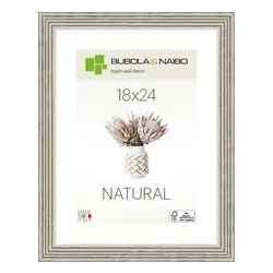 Cornice legno (18x24cm) NATURAL TOSCA Grigio 6860 05 06 - immagine 1