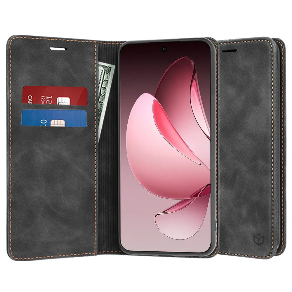 Custodia per Oppo Reno13 Pro, Techsuit, Confy, Nera - immagine 1