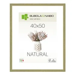 Cornice legno (40x50cm) NATURAL TOSCA Verde 6860 03 17 - immagine 1