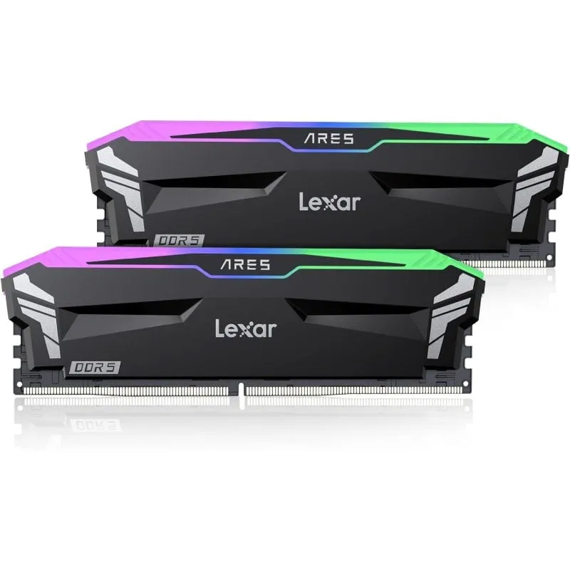 Lexar ARES RGB DDR5 6400 Mhz 32 GB 2x16 GB CL32 - immagine 1