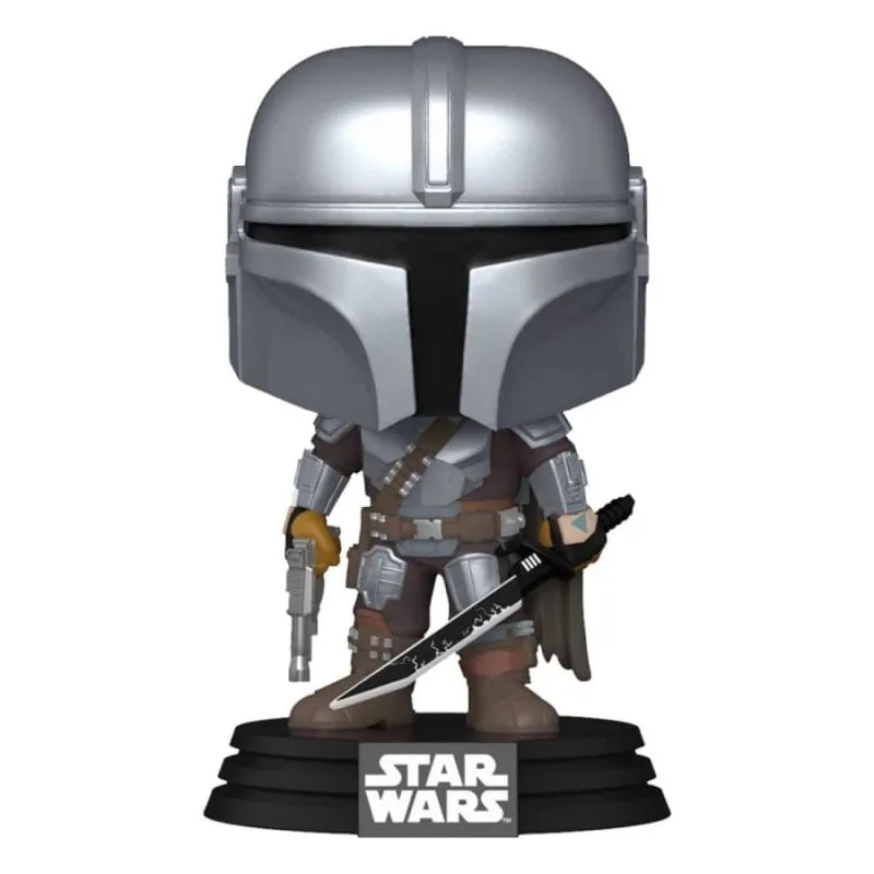 Funko Pop The Mandalorian con Darksaber - immagine 1