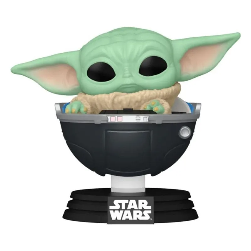 Funko Pop Il Mandalorian Grogu con Prama - immagine 1