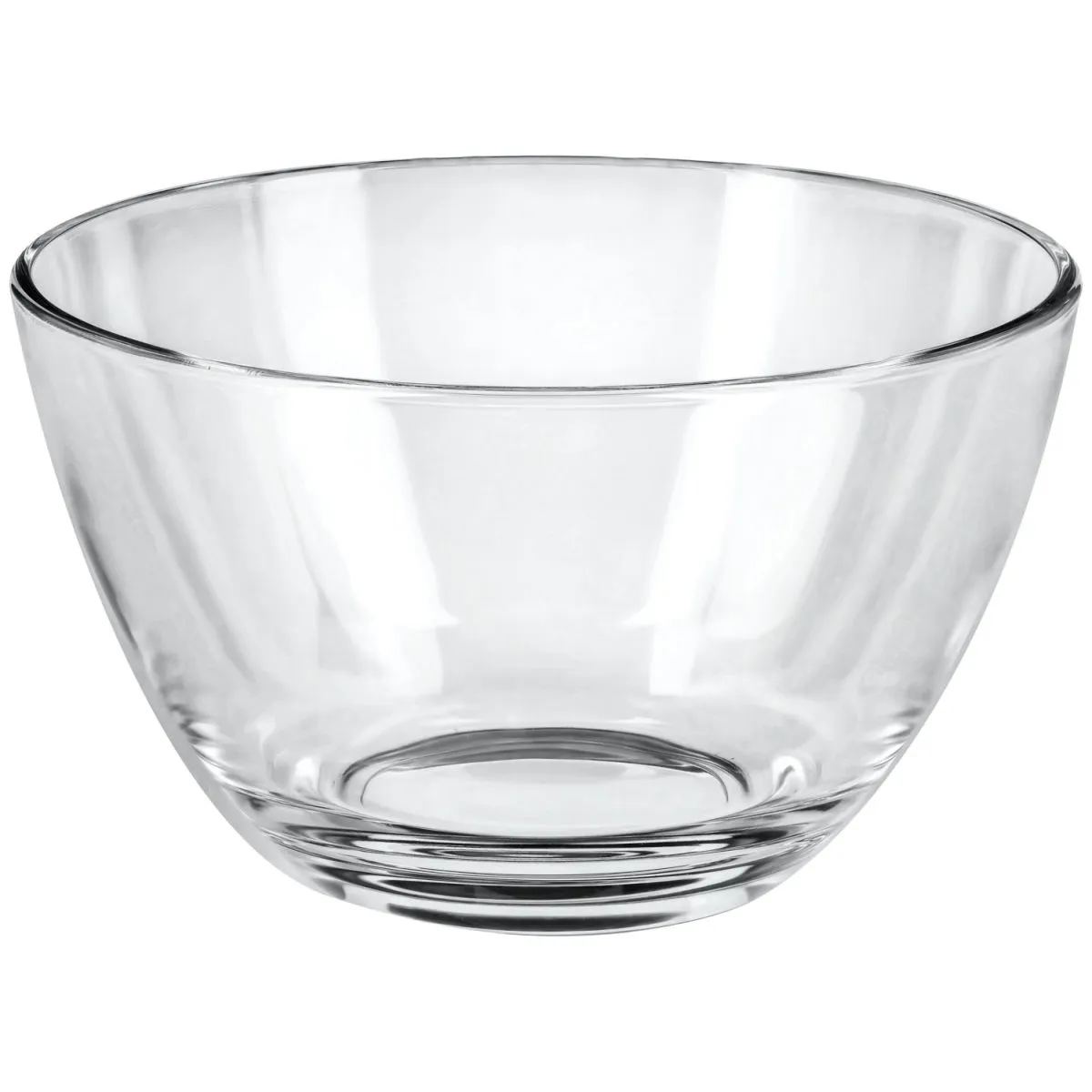 12x Borgonovo Ciotole in vetro Palladio ; 700 ml, 14x8.2 cm (ØxH); trasparente; 12 pz. / Pacco - immagine 1