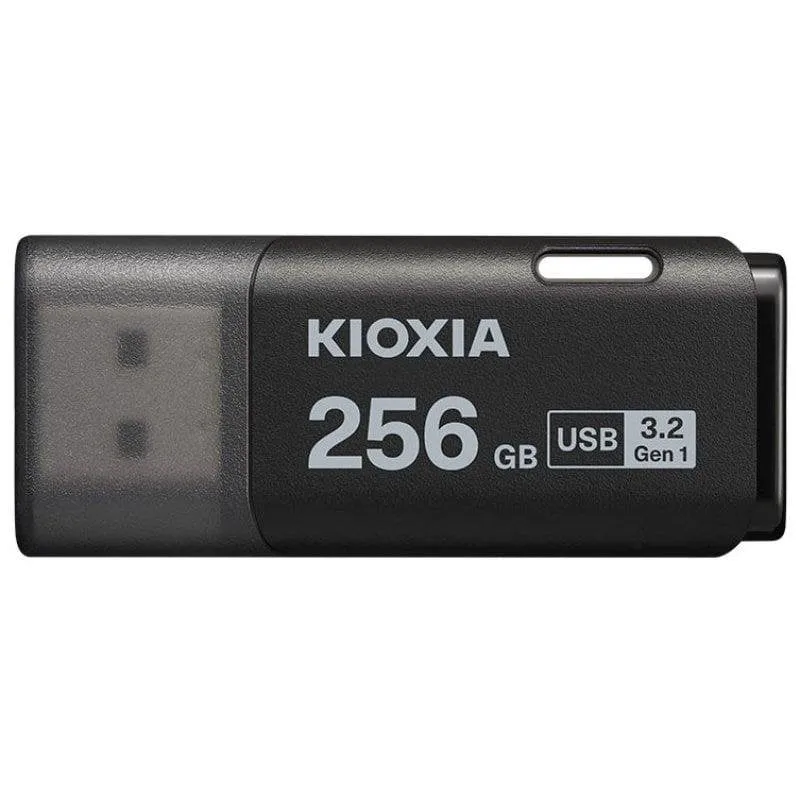 Chiavetta USB 3.2 Kioxia TransMemory U301 da 256 GB Nera - immagine 1