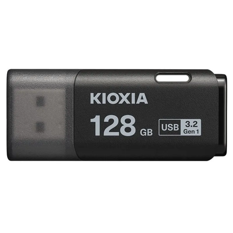 Chiavetta USB 3.2 Kioxia TransMemory U301 da 128 GB Nera - immagine 1